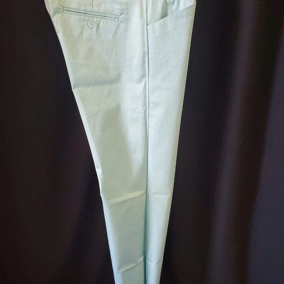 The Limited STRETCH Wide-leg Pants, 6, Seagreen/Light Blue - Picture 2 of 5